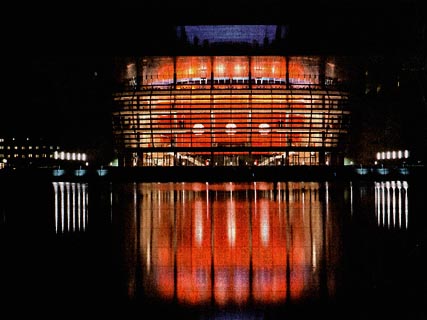 Leuchter für das Opernhaus Kopenhagen