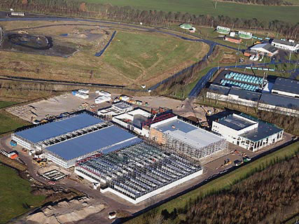 Bio-mechanical treatment plant, 22,500 sq. metres 