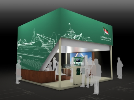 „Rickmers-Linie“-Messestand