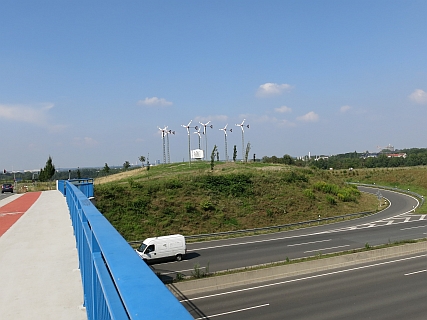Wind turbine sculpture 